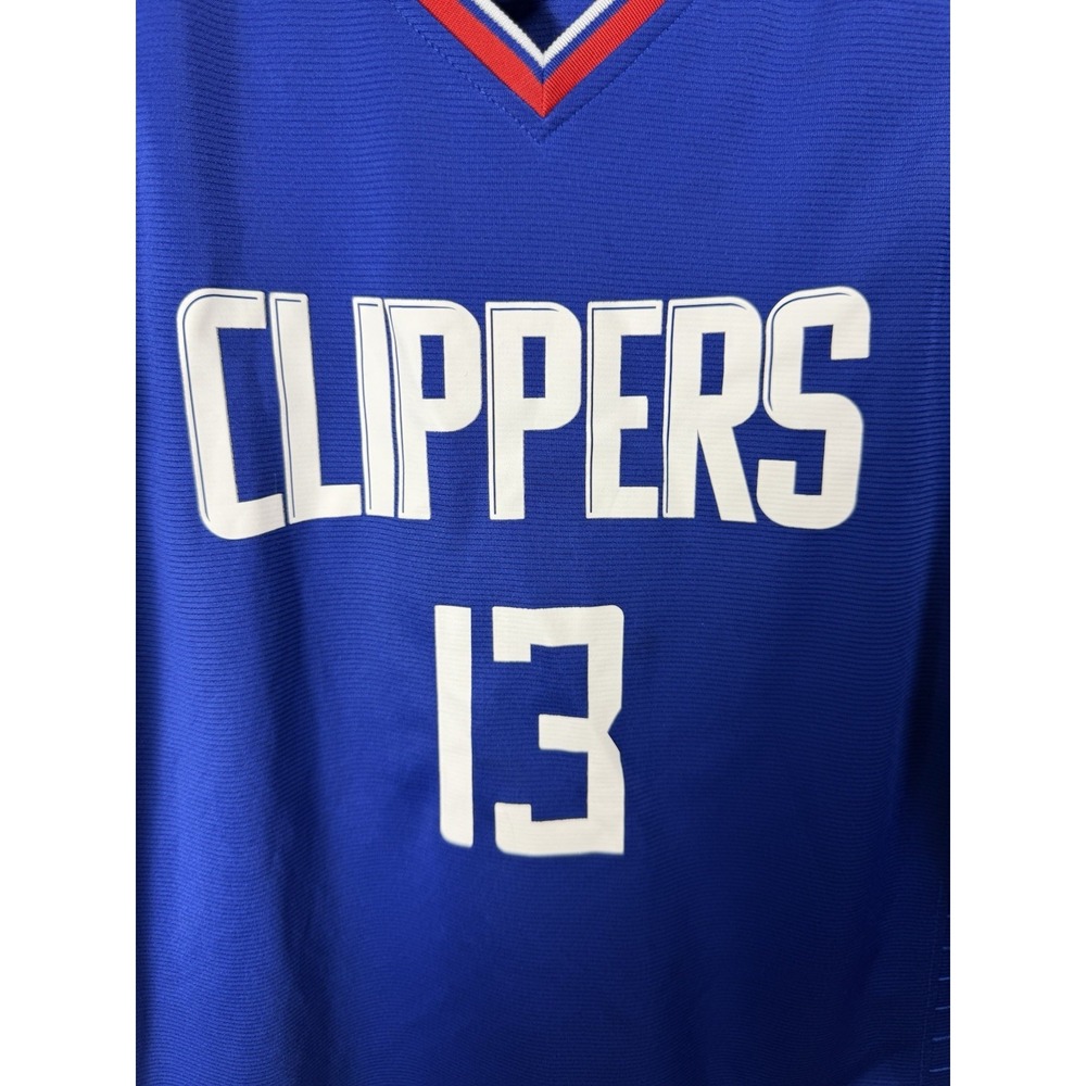 Fanatics Los Angeles Clippers Paul George NBA Basketball Jersey Youth M Blue - Picture 4 of 6